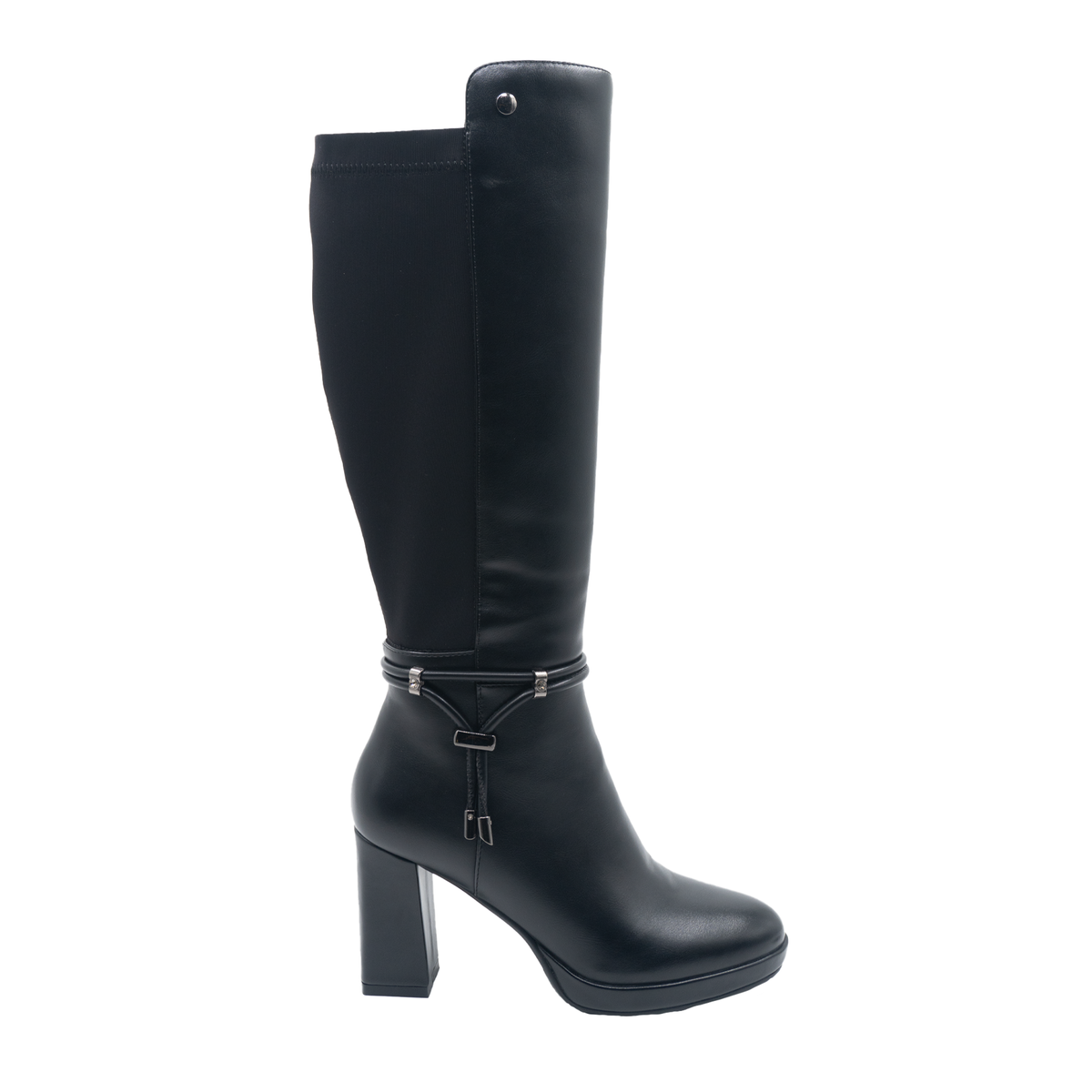 BOTA MUJER STHEF VESTIR NEGRO 8318