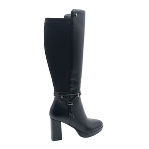 BOTA MUJER STHEF VESTIR NEGRO 8318