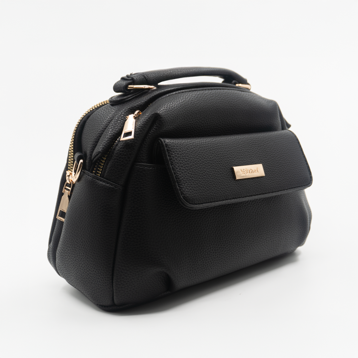 CARTERA CASUAL MUJER NEGRO STHEF 8335