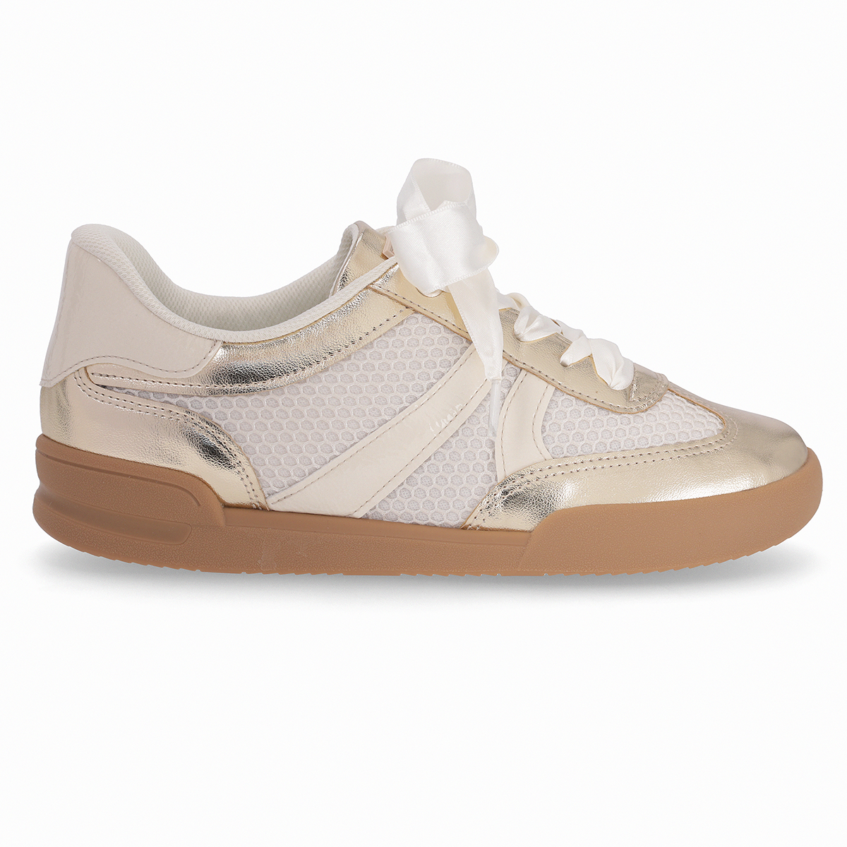 ZAPATILLA MUJER PICCADILLY OURO/OFF WHITE 90300100000001