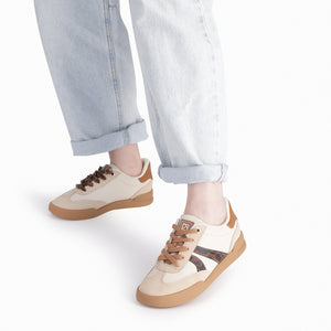 ZAPATILLA MUJER PICCADILLY BRULE/OFF WHITE/CONHAQUE/MASCAVO 90300100000002