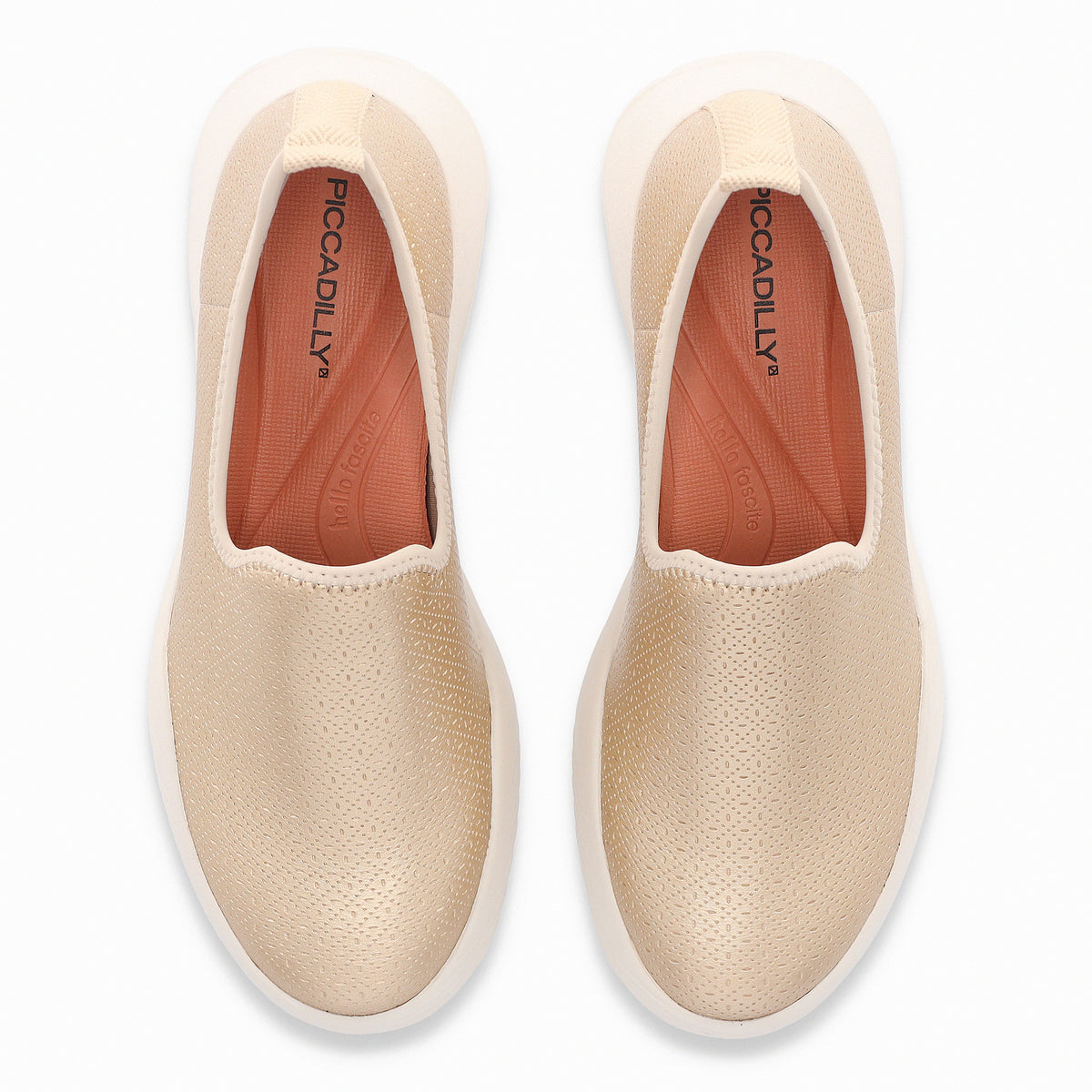 ZAPATILLA FASCITE MUJER PICCADILLY OURO/MARFIM 94901700000029
