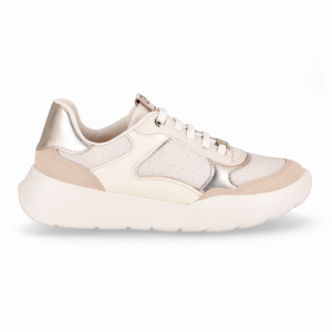ZAPATILA FASCITE MUJER PICCADILLY BRULE/OFF WHITE/OURO 94903300000001