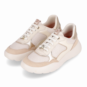 ZAPATILA FASCITE MUJER PICCADILLY BRULE/OFF WHITE/OURO 94903300000001