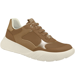 ZAPATILA FASCITE MUJER PICCADILLY MASCAVO/OURO/VERMELHO 94903300000006