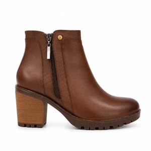 BOTIN MUJER MIKAELA CASUAL MARRON BT167