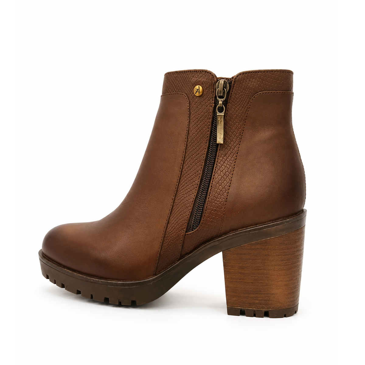 BOTIN MUJER MIKAELA CASUAL MARRON BT167