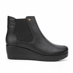 BOTIN MUJER MIKAELA CASUAL NEGRO BT197