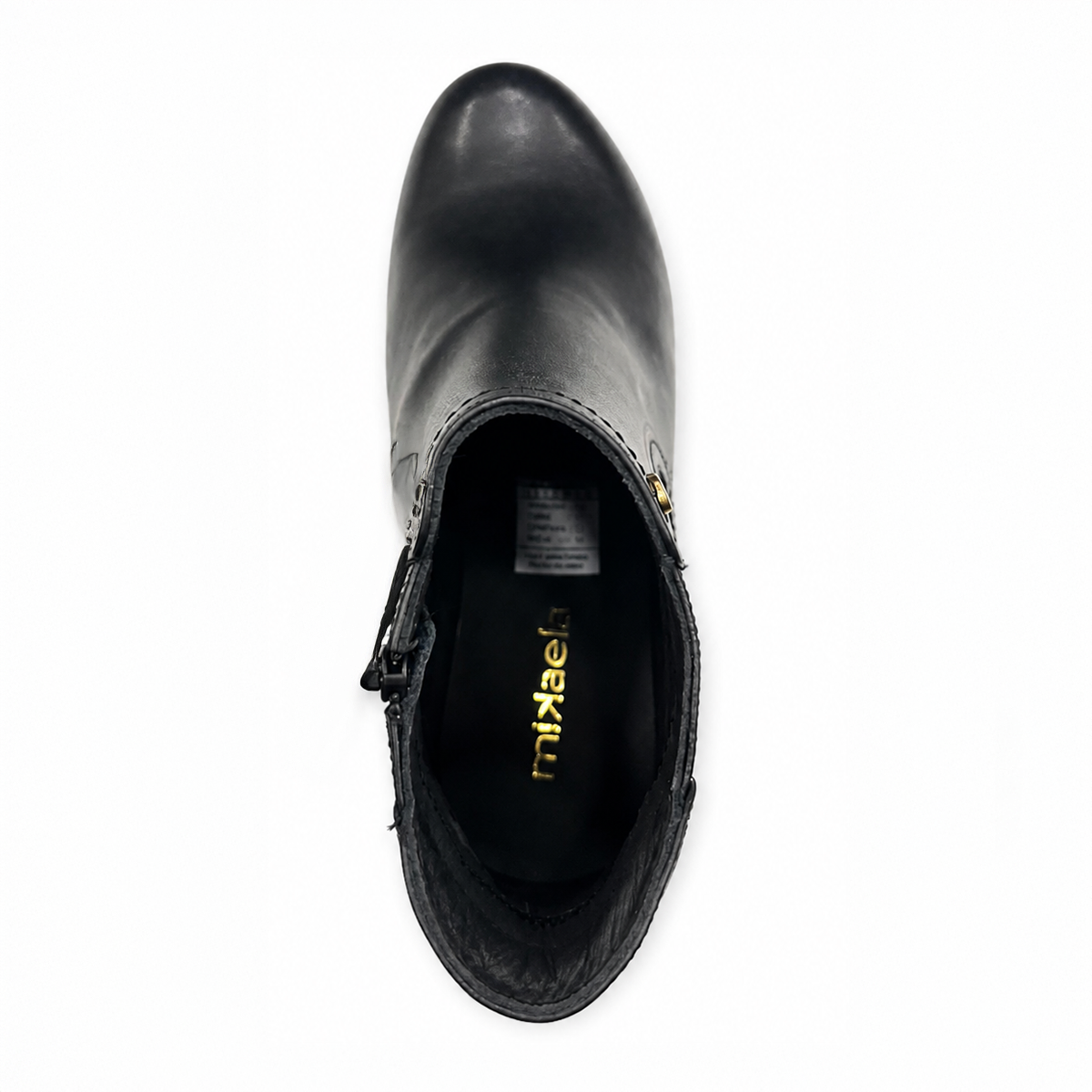 BOTIN MUJER MIKAELA CASUAL NEGRO BT197