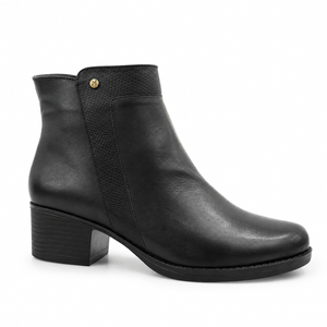 BOTIN MUJER MIKAELA CASUAL NEGRO BT222