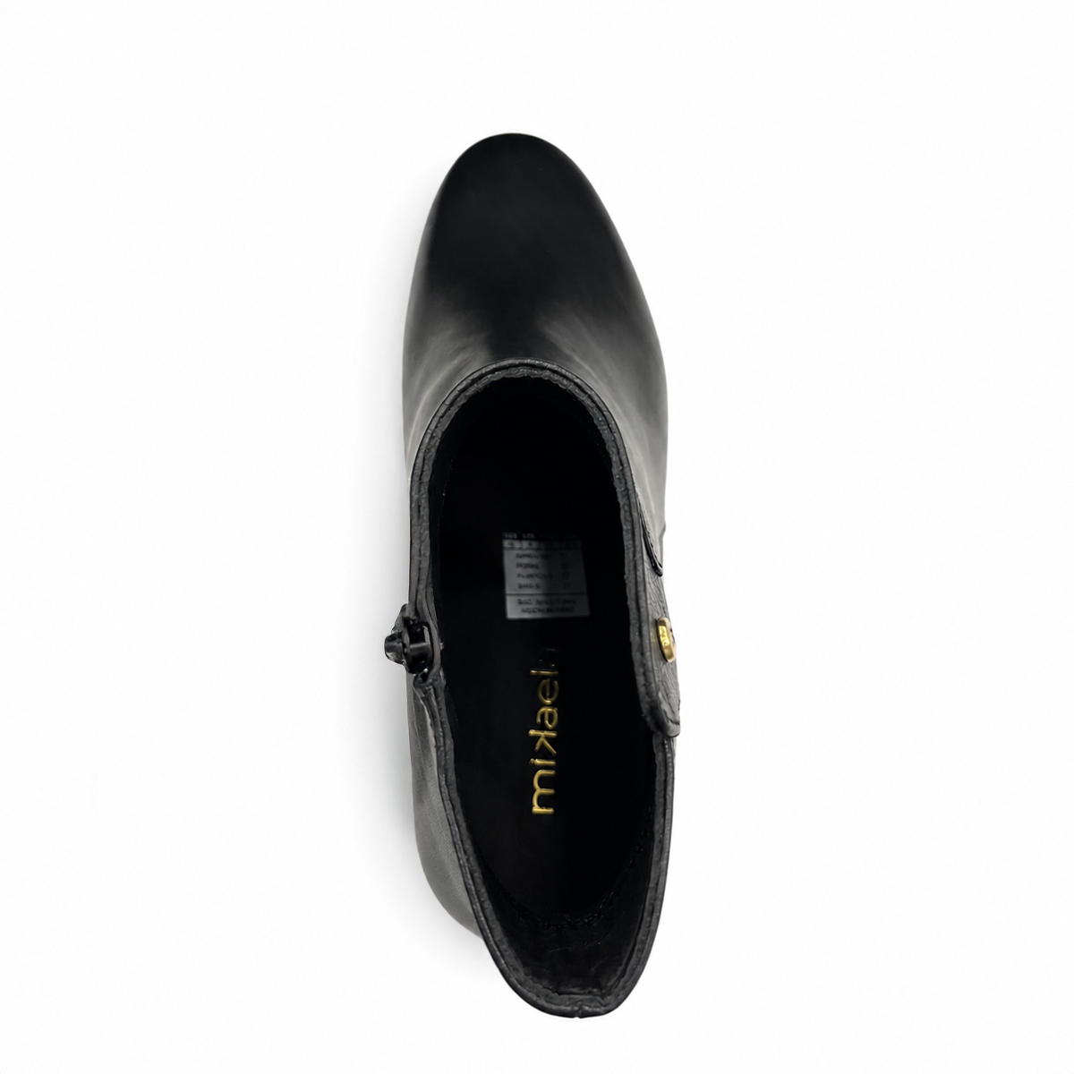 BOTIN MUJER MIKAELA CASUAL NEGRO BT222