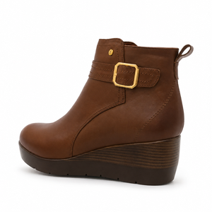 BOTIN MUJER MIKAELA CASUAL MARRON BT224