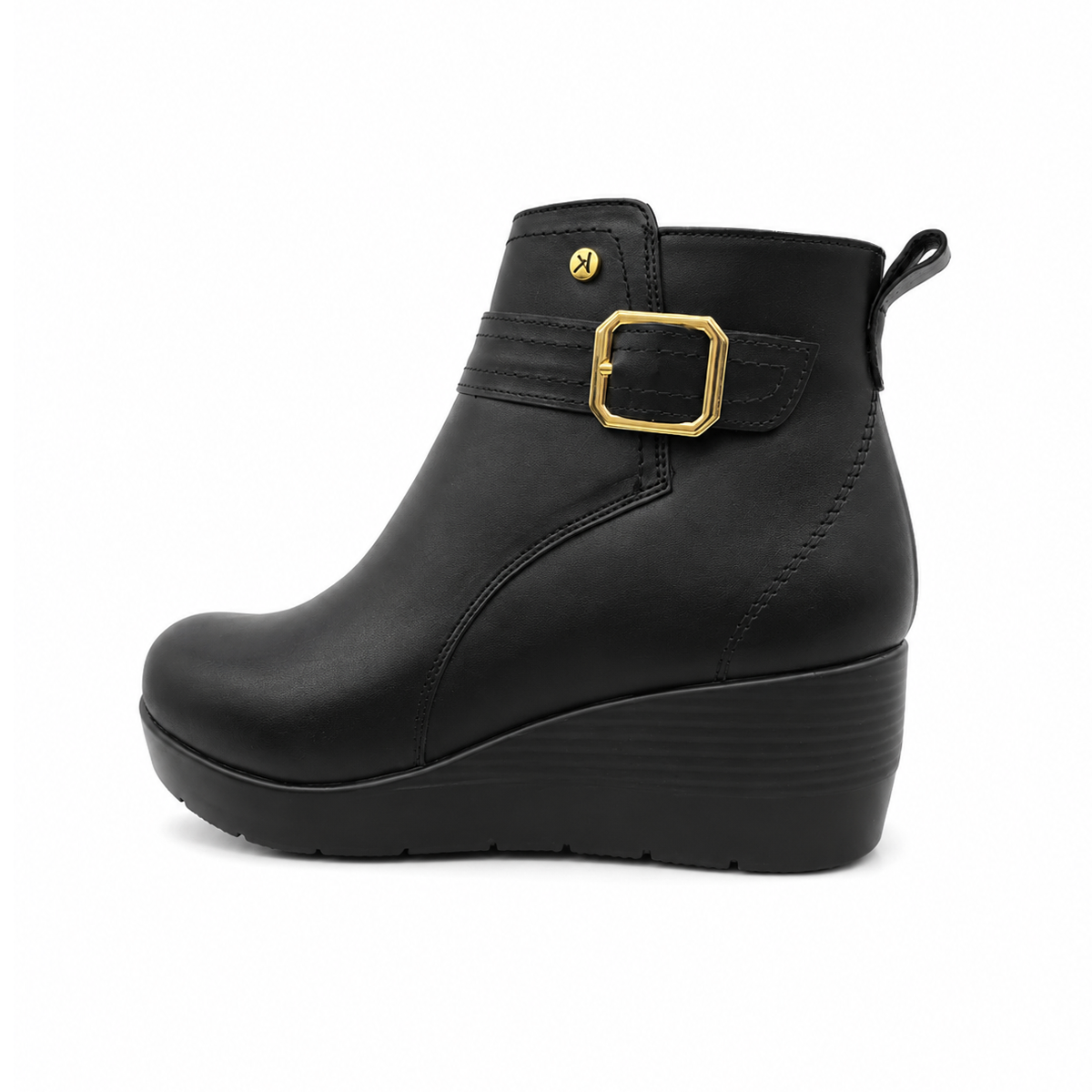 BOTIN MUJER MIKAELA CASUAL NEGRO BT224