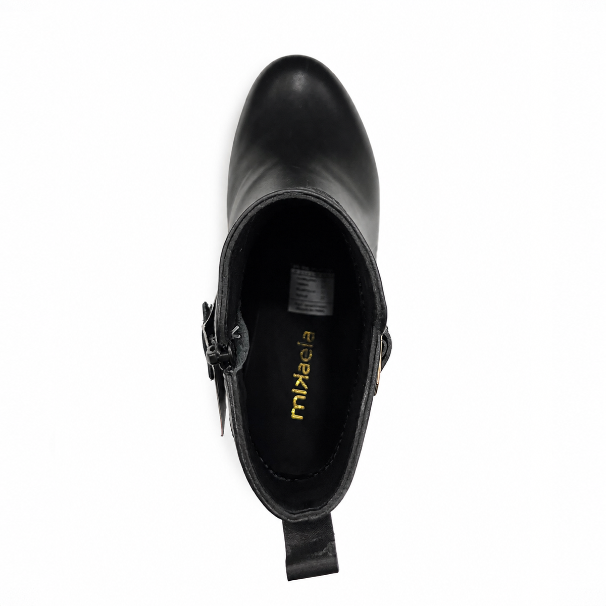 BOTIN MUJER MIKAELA CASUAL NEGRO BT224