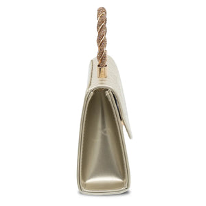 CARTERA FIESTA MUJER DORADO STHEF 8232
