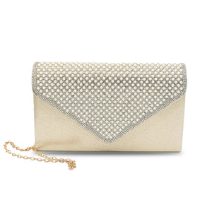 CARTERA FIESTA MUJER DORADO STHEF 8221