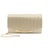 CARTERA FIESTA MUJER DORADO STHEF 8222