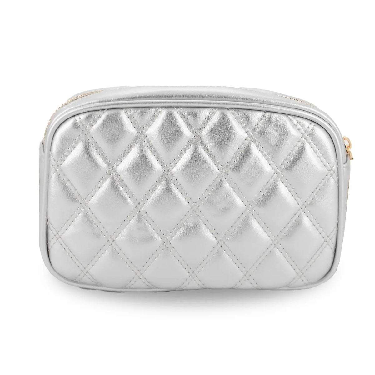 CARTERA CASUAL MUJER PLATA STHEF 8062