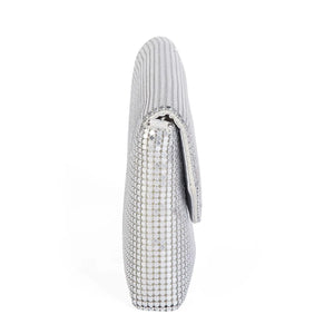 CARTERA FIESTA MUJER PLATA STHEF 8070
