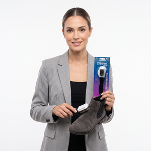 ESCOBILLA PARA LIMPIEZA DE CALZADOS (GAMUZA) Mujer 7495 Negro