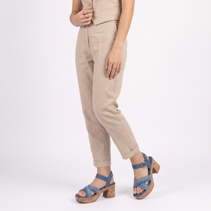 SANDALIA MUJER STHEF CASUAL JEANS 8046