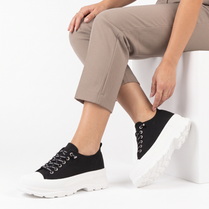 ZAPATILLA MUJER STHEF URBANA NEGRO 7568 TXTL