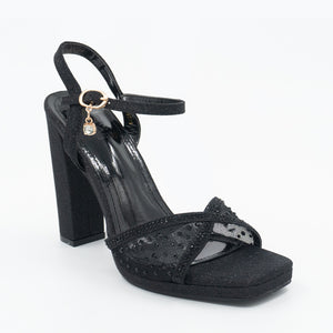 SANDALIA MUJER STHEF FIESTA NEGRO 8518
