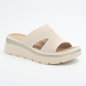 SANDALIA MUJER STHEF CASUAL BEIGE 8472
