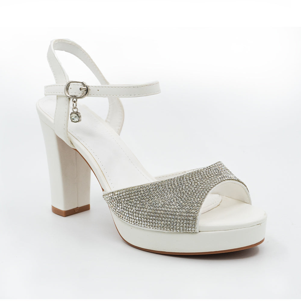 SANDALIA MUJER STHEF FIESTA BLANCO 8534