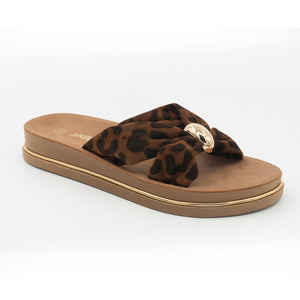 SANDALIA MUJER STHEF CASUAL ANIMAL PRINT 8380