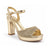 SANDALIA MUJER STHEF FIESTA DORADO 8534