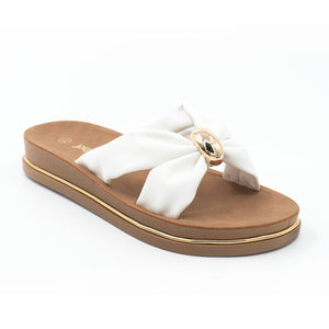 SANDALIA MUJER STHEF CASUAL BLANCO 8380