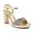 SANDALIA MUJER STHEF FIESTA DORADO 8535