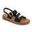 SANDALIA MUJER STHEF CASUAL NEGRO 8381