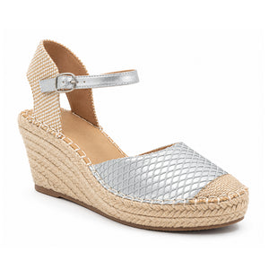 SANDALIA MUJER STHEF CASUAL PLATA 8423