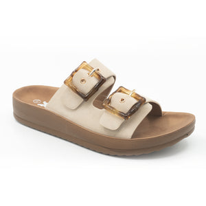 SANDALIA MUJER STHEF CASUAL BEIGE 8425