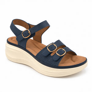 SANDALIA MUJER STHEF CASUAL AZUL 8448