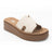 SANDALIA MUJER STHEF CASUAL BEIGE 8431