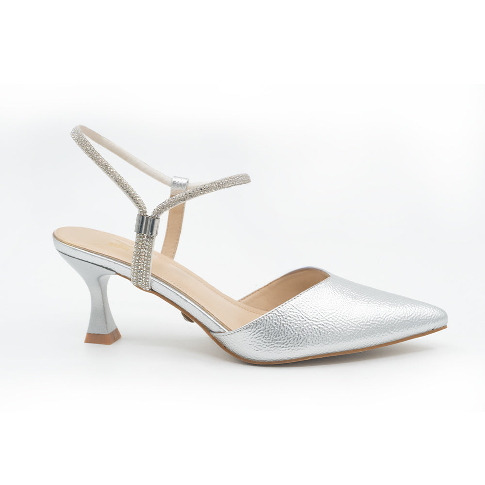 ZAPATO MUJER STHEF FIESTA PLATA 8384