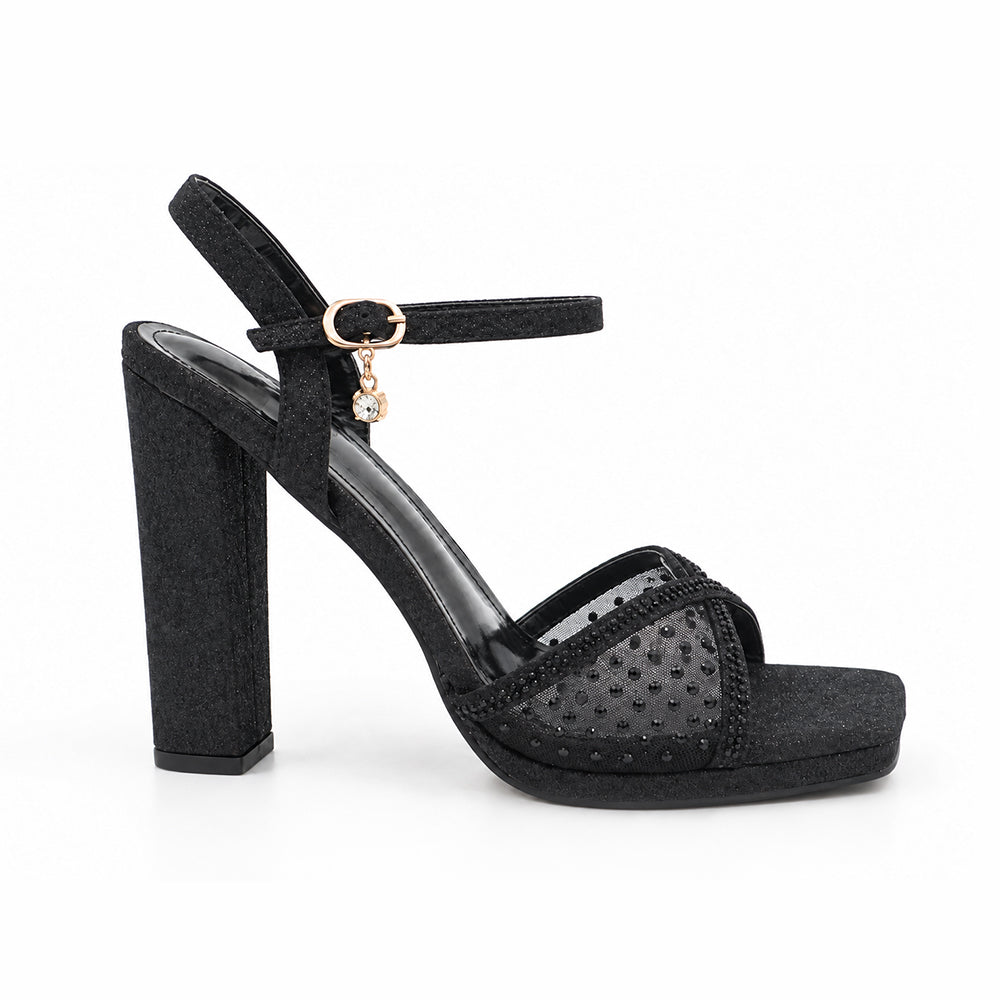 SANDALIA MUJER STHEF FIESTA NEGRO 8518