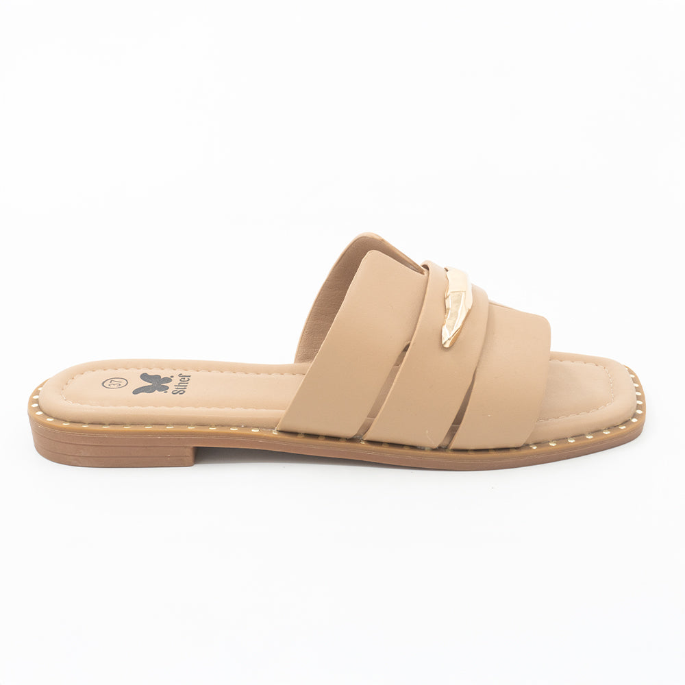 SANDALIA MUJER STHEF CASUAL BEIGE 8456