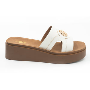 SANDALIA MUJER STHEF CASUAL BLANCO 8429
