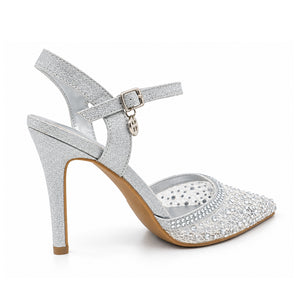 ZAPATO MUJER STHEF FIESTA PLATA 8303