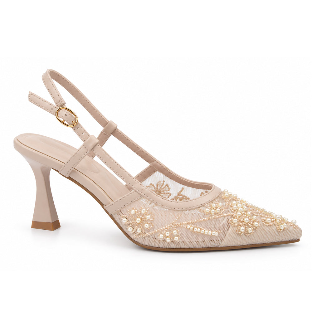 ZAPATO MUJER STHEF FIESTA NUDE 8542
