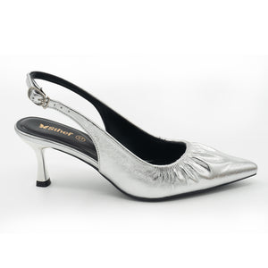 ZAPATO MUJER STHEF FIESTA PLATA 8485