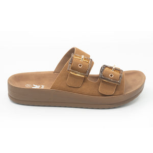 SANDALIA MUJER STHEF CASUAL MARRON 8425