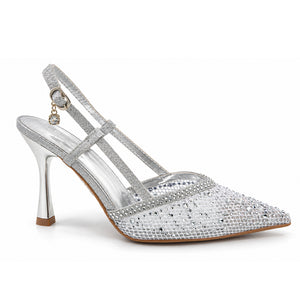 ZAPATO MUJER STHEF FIESTA PLATA 8541