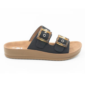 SANDALIA MUJER STHEF CASUAL NEGRO 8425
