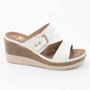 SANDALIA MUJER STHEF CASUAL OFF WHITE 8469
