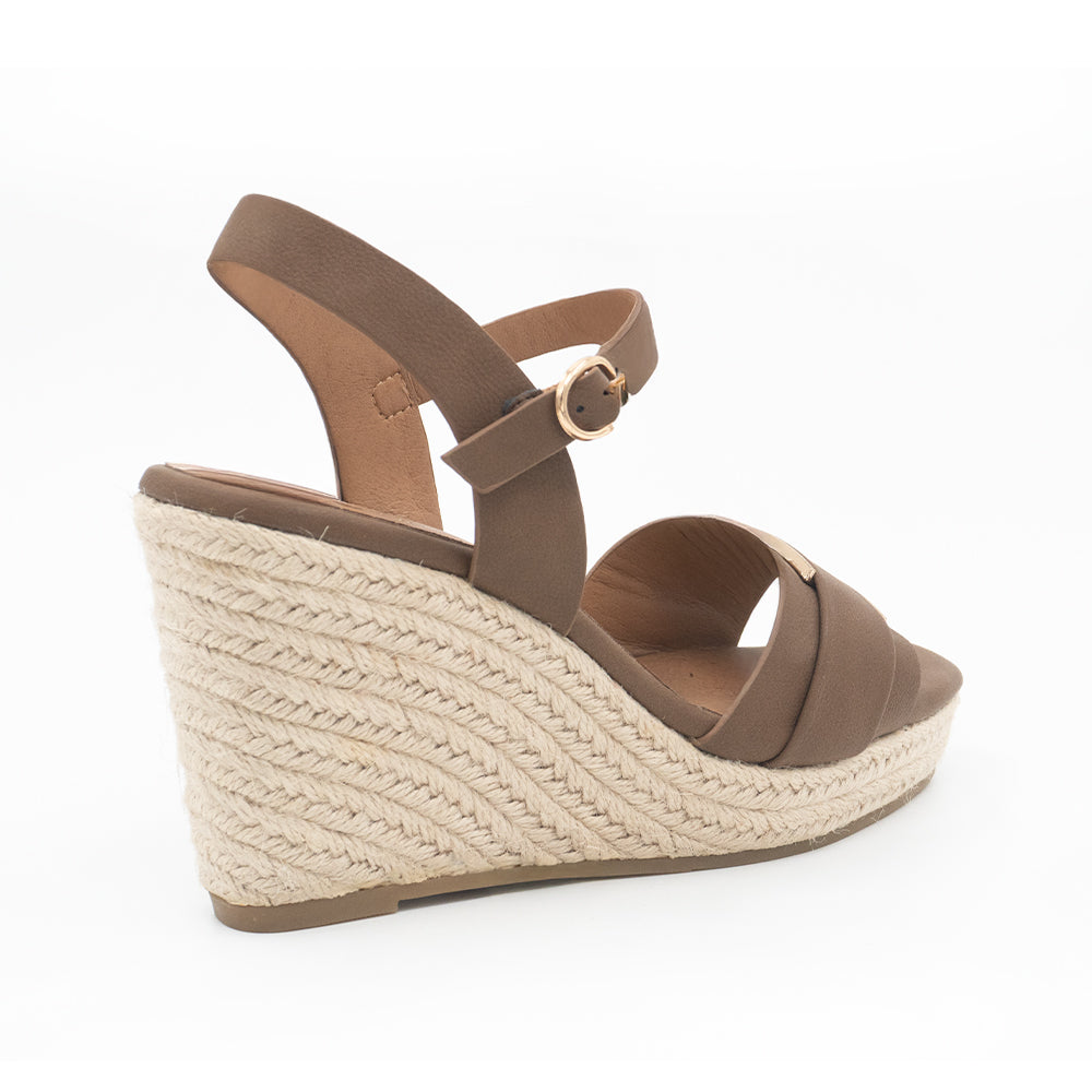 SANDALIA MUJER STHEF CASUAL CAFE 8421
